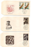 Tchécoslovaquie--1971--lot De 5  FDC  .. Cachet BRNO................à Saisir - FDC