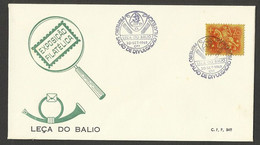 Portugal Cachet Commemoratif Expo Philatelique Leça Do Balio 1968 Philatelic Expo Event Postmark - Postal Logo & Postmarks