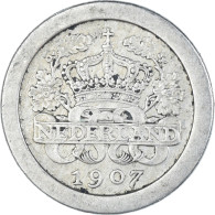 Monnaie, Pays-Bas, 5 Cents, 1907 - 5 Cent