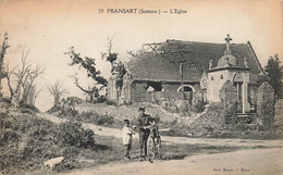 Fransart * Route Et L'église * Villageois - Autres & Non Classés