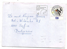 Allemagne --2000 -Lettre  Pour SOFIA ( Bulgarie )....timbre Seul Sur Lettre ....cachet  Euro.......à Saisir - Brieven En Documenten