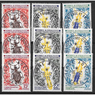 !!! TAAF : FAUNE N° 49/51 TB OBLITÉRATIONS DES 3 DISTRICTS - SUPERBE - Used Stamps