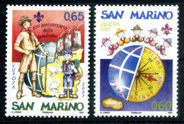2007 SAN MARINO SET MNH ** 2147/2148 Europa - Unused Stamps
