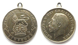 Gran Bretagna UK - Giorgio V - Six 6 Pence 1912 - Otros & Sin Clasificación