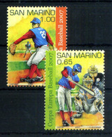 2007 SAN MARINO SET MNH ** 2145/2146 Coppa Europa Di Baseball - Nuovi