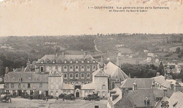 COUTANCES. - Vue Générale Prise De La Cathédrale Et Couvent Du Sacré-Coeur - Coutances