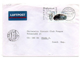 Allemagne --2002 -Lettre BREMEN Pour PRAHA  ( Czech Rep )..timbre Seul Sur Lettre ....cachet .......à Saisir - Cartas & Documentos