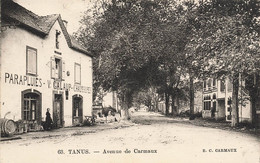 Tanus * Avenue De Carmaux * Magasin Commerce Parapluies Chaussures GALAUP - Other & Unclassified