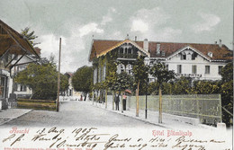 AESCHI → Hotel Blümlisalp Mit Passanten Anno 1905   ►RAR◄ - Aeschi Bei Spiez