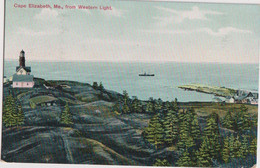 Portland; Cape Elizabeth, From Western Light (Lighthouse) - Not Circulated. - Portland