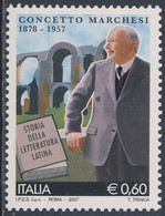 Italy Italie Italia 2007 Mi 3203 YT 2961 ** Concetto Marchesie (1878-1957) Italian Politician + Akademiker Und Latinist. - Ecrivains
