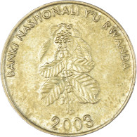 Monnaie, Rwanda, 5 Francs, 2003 - Rwanda