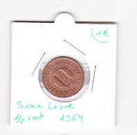 Sierra Leone 1/2 Cent 1964 - Sierra Leona