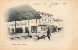 Sorèze * Place Et La Halle * Hôtel De L'europe , PLANQUES Propriétaire - Autres & Non Classés