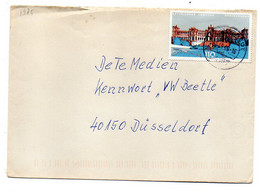 Allemagne --1998 -Lettre PERLESREUT  Pour DUSSELDORF ..timbre   Seul Sur Lettre ....cachet .......à Saisir - Storia Postale