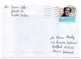 Allemagne -2001 -Lettre BOCHUM  Pour DORTMUND ..timbre A.Lortzing  Seul Sur Lettre ....cachet .......à Saisir - Cartas & Documentos