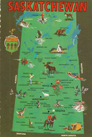Saskatchewan  Map - Andere & Zonder Classificatie