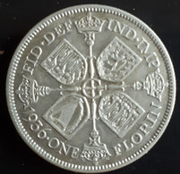 GREAT BRITAIN : FLORIN  1936 HIGH GRADE KM 834 - Otros & Sin Clasificación