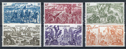 1946 < TCHAD Au RHIN  ⭐⭐ > MADAGASCAR Yvert PA N° 66 à 71 ⭐⭐ NEUF LUXE - MNH ⭐⭐ - JEEP CHAR TANK CANON - 1946 Tchad Au Rhin