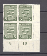 SBZ  - Provinz Sachsen  :  MI 75Y  ** - Mint