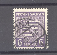 SBZ  - Provinz Sachsen  :  MI 76Y (o) - Oblitérés