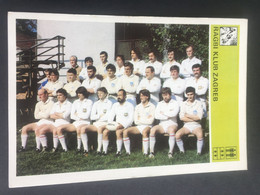 SVIJET SPORTA Card ► WORLD OF SPORTS ► 1981. ► RAGBI KLUB ZAGREB ► No. 78 ► Rugby ◄ - Rugby