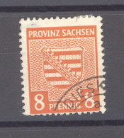 SBZ  - Provinz Sachsen  :  MI 77Y  (o) - Used