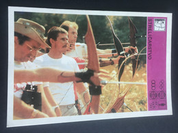 SVIJET SPORTA Card ► WORLD OF SPORTS ► 1981. ► STRELIČARSTVO ► No. 208 ► Archery ◄ - Tiro Con L'Arco