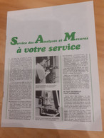 Service Des Analyses Et Mesures Gaz De France Information 06/1972 - Ciencia