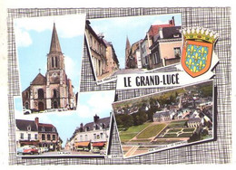 GF (72) 267, Le Grand Lucé, Combier Lu 3, Multivues, Armes Armoiries Blason - Le Grand Luce