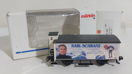 I110818 Fermodellismo Märklin H0 - Vagone "Karl Schranz" - 4890.066 - Con Scatol - Goods Waggons (wagons)