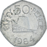 Monnaie, Guernesey, 50 Pence, 1984 - Guernesey