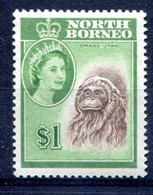 Bornéo       327 ** - North Borneo (...-1963)