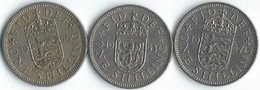 MT191 - VERENIGD KONINKRIJK - UNITED KINGDOM - 3 X ONE SHILLING - - Andere & Zonder Classificatie