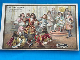 Carte Image Chromo Chocolat Poulain  - Jean Bart à La Cour De Louis XIV - Chocolat