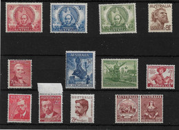 AUSTRALIA 1946 - 1950 UNMOUNTED MINT SETS Cat £5.95 - Nuevos