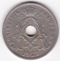Belgique 25 Centimes 1921 , Legende Flamande , Albert I , En Cupronickel , KM# 69 - 25 Centimes