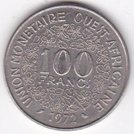 États De L'Afrique De L'Ouest 100 Francs 1972 , En Nickel, KM# 4 - Otros – Africa