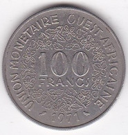 États De L'Afrique De L'Ouest 100 Francs 1971 , En Nickel, KM# 4 - Altri – Africa