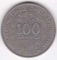 États De L'Afrique De L'Ouest 100 Francs 1971 , En Nickel, KM# 4 - Autres – Afrique