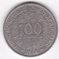 États De L'Afrique De L'Ouest 100 Francs 1968 , En Nickel, KM# 4 - Altri – Africa