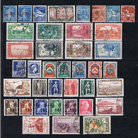 Algerien, Algérie 1924-1956: 38 Diff. Used + 1** Mnh, 38 Versch. Gestempelt + 1 Postfrisch - Colecciones & Series