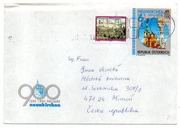 Autriche -1994- Entier Lettre Illustrée NEUNKIRCHEN  Pour MIMON ( Rép.Tchèque)  Timbre En Complément.......cachet. - Sonstige & Ohne Zuordnung