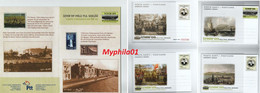 Turkey, Türkei - 2009 - İZMİR National Stamp Exhibition - 4 Different Post Cards & Portfolio & Folder - Ungebraucht