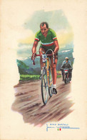 Cyclisme * Gino BARTALI * Cpa Illustrateur * Cycliste Né Ponte A Ema * Tour De France - Cyclisme