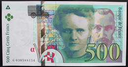 France - 500 Francs - 1994 - PICK 160a.1 / F76.1 - NEUF - 500 F 1994-2000 ''Pierre En Marie Curie''