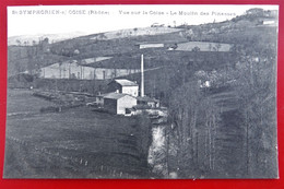 Cpa 69 SAINT SYMPHORIEN SUR COISE Moulin Des Pinasses Cheminee - Saint-Symphorien-sur-Coise