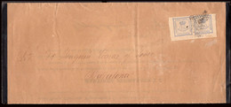 España - Edi O 115 (2 Cuartillos) - Carta De Cádiz Con Texto Impreso A Barcelona - Storia Postale