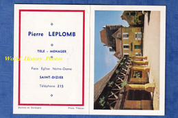 Calendrier Publicitaire De 1969 - SAINT DIZIER ( Haute Marne )- Pierre LEPLOMB Télé Ménager Face à L' Eglise Notre Dame - Petit Format : 1961-70