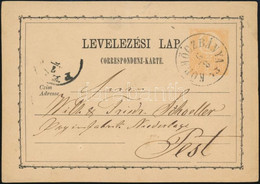 1873 2kr Díjjegyes Levelezőlap / PS-card "KÖRMÖCZBÁNYA" - Sonstige & Ohne Zuordnung